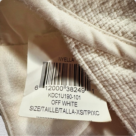 BCBGMaxAzria ‘Nyella’ Crossover Crop Top in “Off White” Size XS - Picture 13 of 13